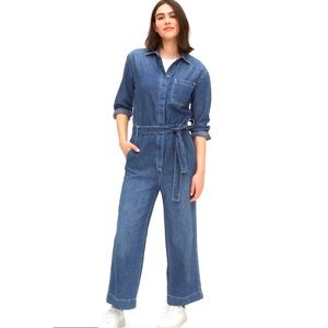 GAP utility denim jumpsuit sz 10